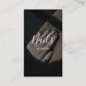 Carte De Visite Luxe Chic Nails Salon Manicure Nail Art Beauté (Devant)