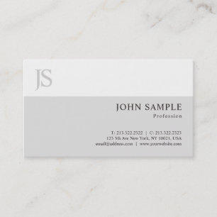 Carte De Visite Luxe chic simple professionnel simple moderne