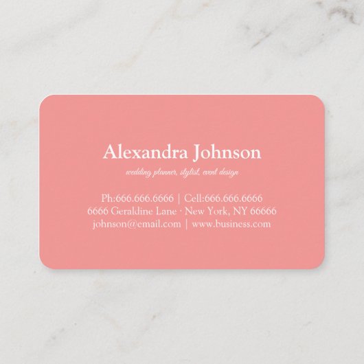 Carte De Visite Luxe de la feuille d'or moderne chic (Dos)