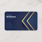 Carte De Visite Luxe double face (Dos)