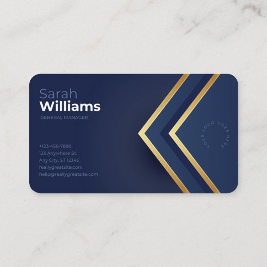 Carte De Visite Luxe double face (Dos)