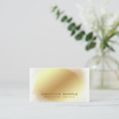 Carte De Visite Luxe élégant d'homme d'affaires de l'employeur VIP (Debout devant)