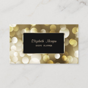 Carte De Visite Luxe Élégant Élégant, Bokeh