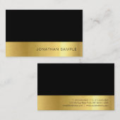 Carte De Visite Luxe en soie de la meilleure qualité créatif (Devant / Derrière)