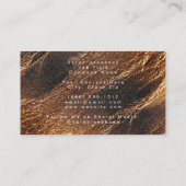 Carte De Visite Luxe Faux Or (Dos)