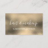 Carte De Visite Luxe Gold Foil Professional (Devant)