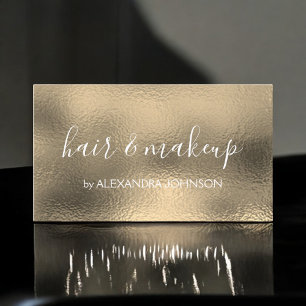 Carte De Visite Luxe Gold Foil Professional