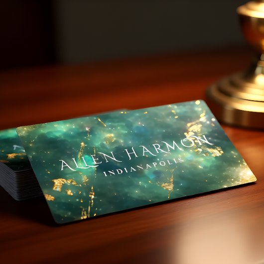 Carte De Visite Luxe Minimal sur mesure Nom de Famille | Édition 5