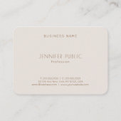 Carte De Visite Luxe Moderne Color Harmony Modèle professionnel (Dos)