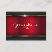 Carte De Visite Luxe moderne très élégant (Devant)