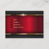 Carte De Visite Luxe moderne très élégant (Dos)