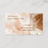 Carte de visite Luxe Or (Dos)