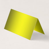 Carte De Visite Luxe personnalisé en bronze doré en feuille métall (Dos)