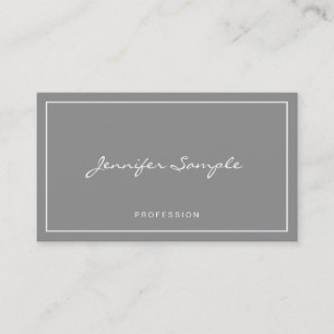 Carte De Visite Luxe professionnel élégant de la finition modern