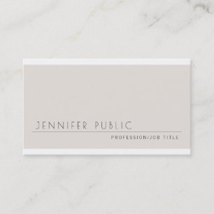 Carte De Visite Luxe professionnel simple propre élégant moderne