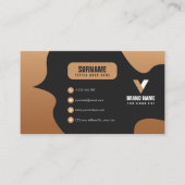 Carte De Visite Luxe Simple (Devant)