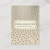 Carte De Visite Luxe Speckled Motif (Devant)