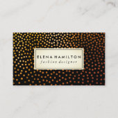 Carte De Visite Luxe Speckled Motif (Devant)