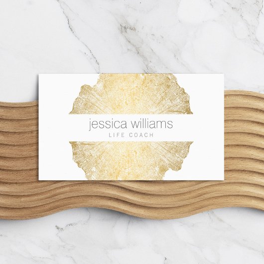 Carte De Visite Luxe Wood Effet Art