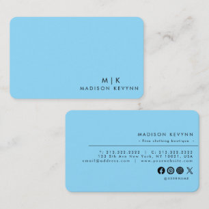 Carte de visite luxueuse minimaliste ivoire