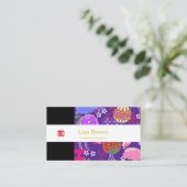 Carte De Visite Luxurious Japanese-Style business card (Debout devant)
