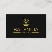 Carte De Visite Luxury Estates & Property Consultant business card (Devant)