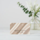 Carte De Visite Luxury Glitter Business Card – Modern and Stylish (Debout devant)