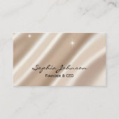Carte De Visite Luxury Glitter Business Card – Modern and Stylish (Devant)