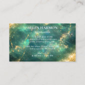 Carte De Visite Luxury Minimal Custom Family Name | 5-Minute Edit (Dos)
