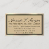 Carte De Visite Luxury Services Design d'intérieur Evénement Maria (Dos)