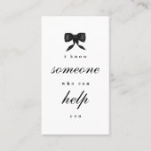 Carte De Visite Luxury Unique Elegant QR Code Social Media (Devant)