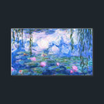 Carte De Visite Lys d'eau rose Monet<br><div class="desc">Un carte de visite standard de nénuphars rose Monet avec de belles nénuphars roses flottant dans un étang bleu calme avec des nénuphars. Un grand cadeau Monet pour les amateurs d'impressionnisme et d'art français. Impressionnisme nature serein avec de belles fleurs et paysage d'étang pittoresque.</div>
