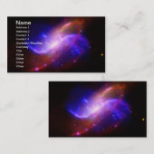 Carte De Visite M106 Spiral Galaxy émission NASA (Devant / Derrière)