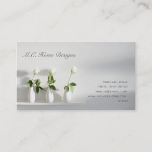 Carte De Visite M.C. Conceptions de maison