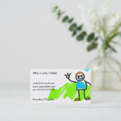 Carte De Visite Ma famille (Debout devant)