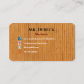 Carte de visite Machanique (Dos)