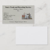 Carte De Visite Machine à coudre actionnée à la main (Devant / Derrière)