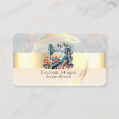 Carte De Visite Machine à coudre alternée Opal Holographique (Devant)