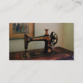 Carte De Visite Machine à coudre et Lithographie - Platine (Dos)
