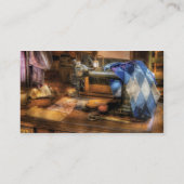 Carte De Visite Machine à coudre - machine à coudre III (Dos)