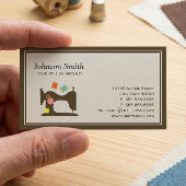 Carte De Visite Machine à coudre sur mesure Seamstress - Simple Ch