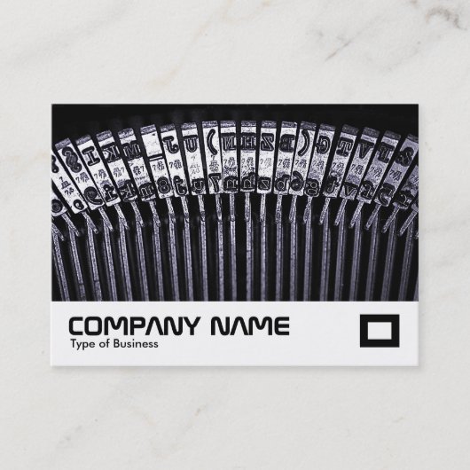 Carte De Visite Machine à écrire (Devant)