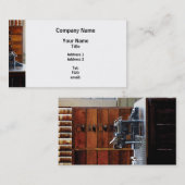 Carte De Visite Machine à écrire (Devant / Derrière)