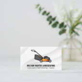 Carte De Visite Machine à gazon | Jardin paysager (Debout devant)