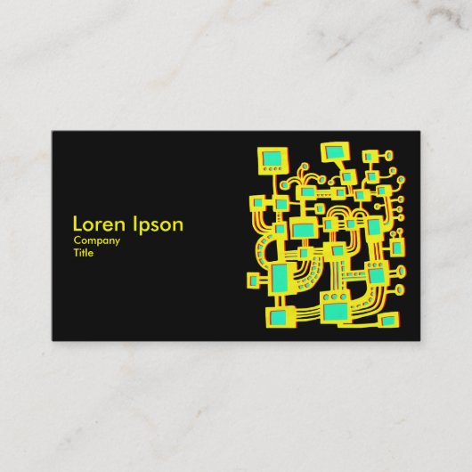 Carte De Visite Machine Alien V2 (Devant)