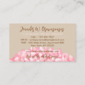 Carte De Visite Machine artisanale Beige (Dos)