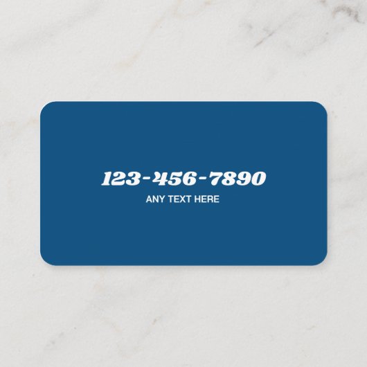 Carte De Visite Machine ATM (Dos)