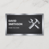 Carte De Visite Machine de réparation automatique en acier à maill (Devant)