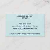 Carte De Visite Machines de vente Solutions de rafraîchissement Mo (Dos)