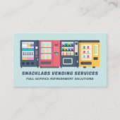 Carte De Visite Machines de vente Solutions de rafraîchissement Mo (Devant)